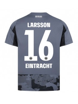 Eintracht Frankfurt Hugo Larsson #16 Ausweichtrikot 2025-26 Kurzarm Eintracht Frankfurt Hugo Larsson #16 Ausweichtrikot 2025-26 Kurzarm